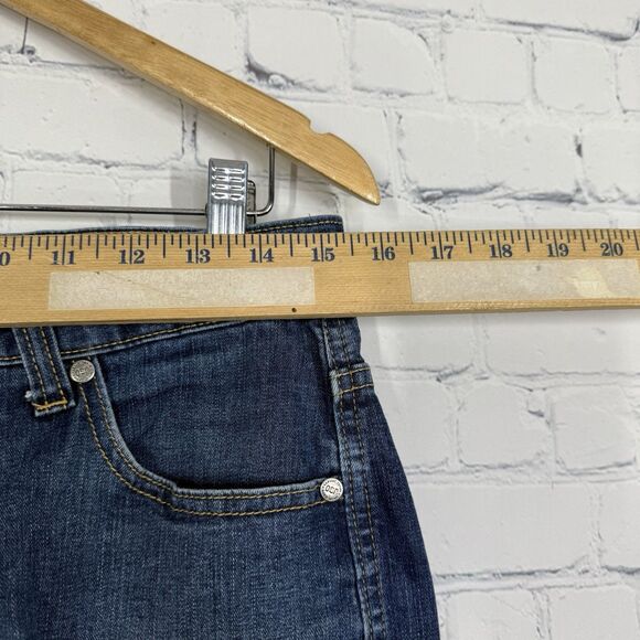 Jingo Jeans 32x31 Mens Blue Denim Straight Leg Relaxed Fit Dark Wash Casual - Picture 7 of 12